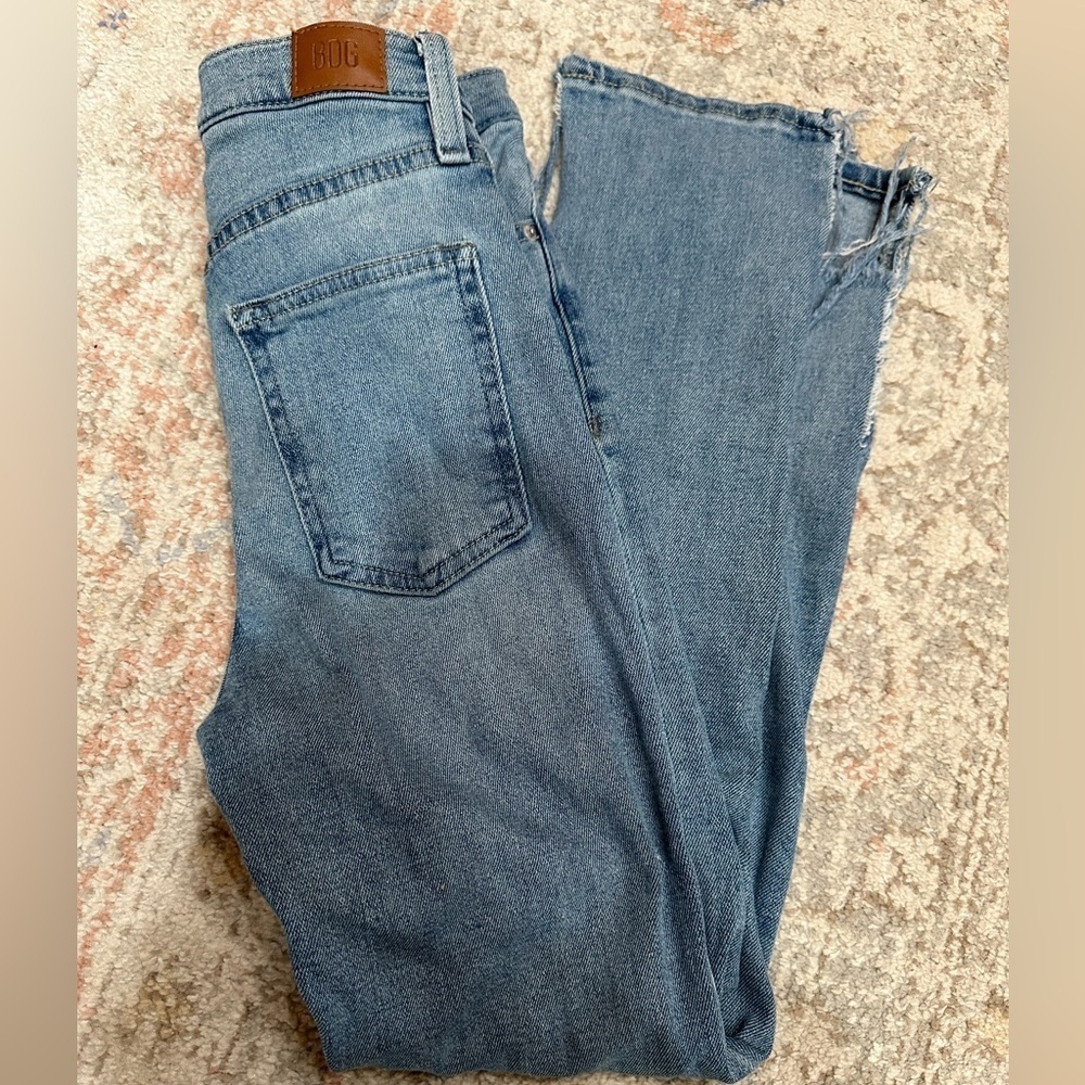 Urban Outfitters BDG Girlfriend high rise cropped jeans​​​​​​​